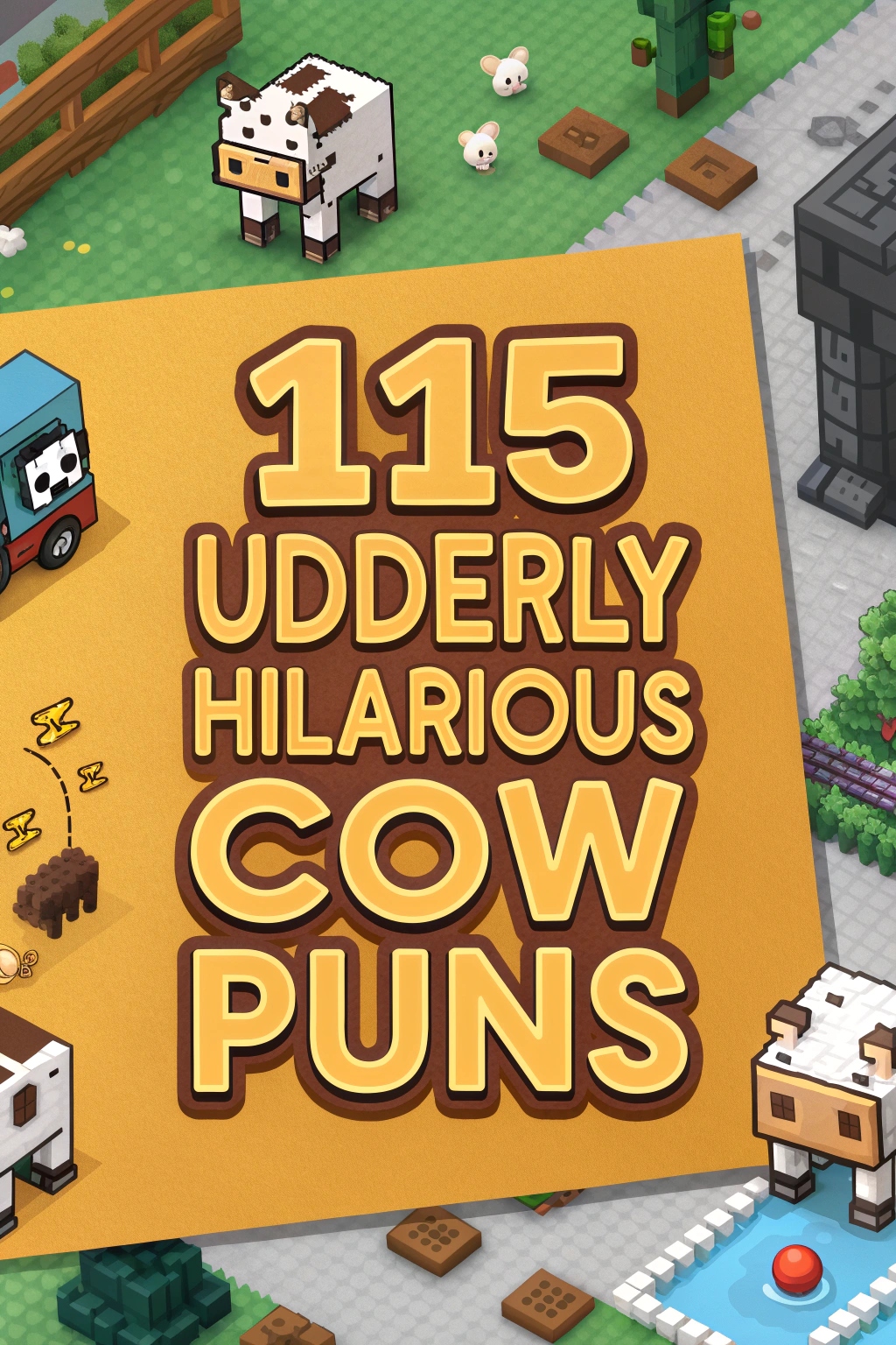Udderly Hilarious Cow Puns Ideas