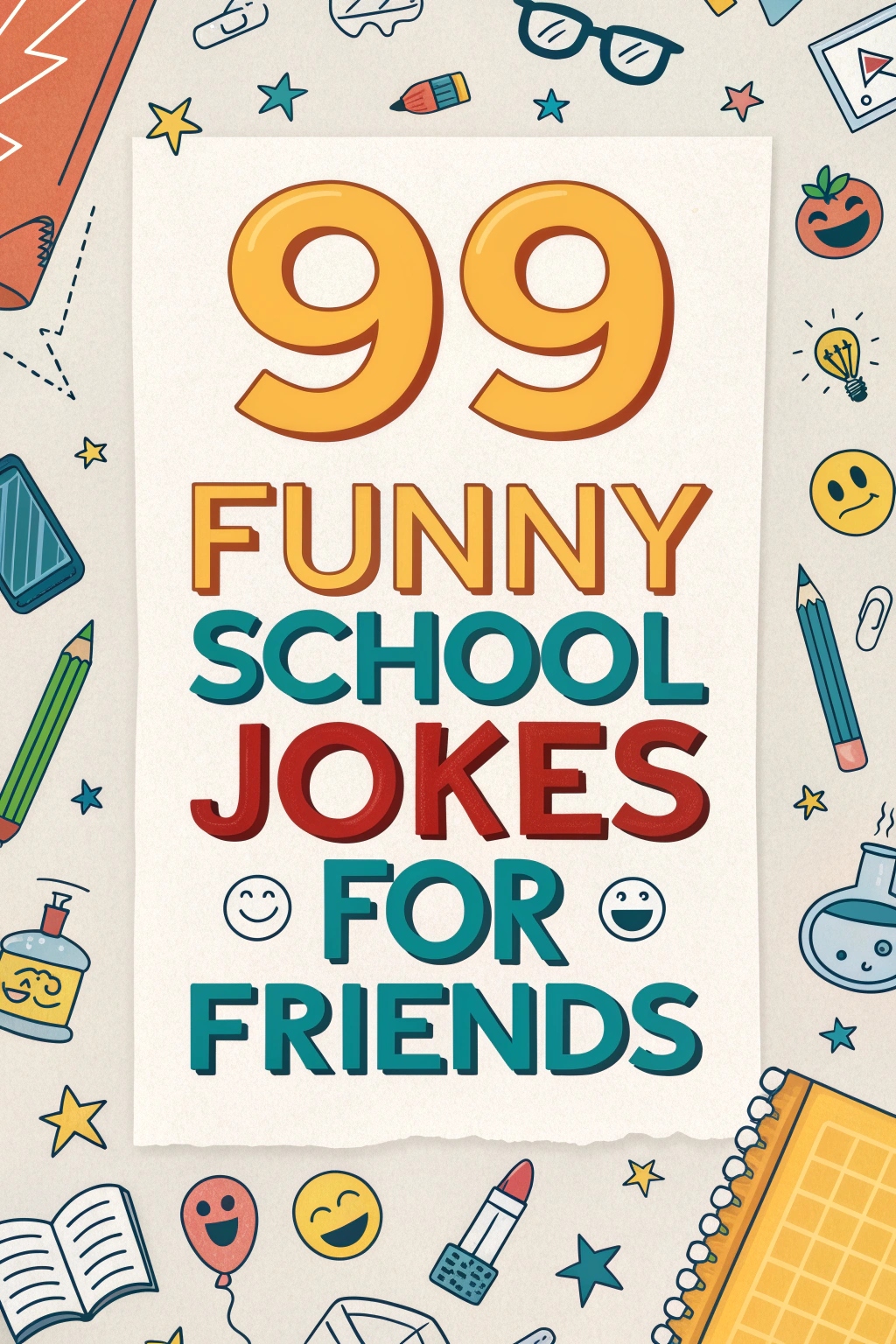 Funny School Jokes for Friends