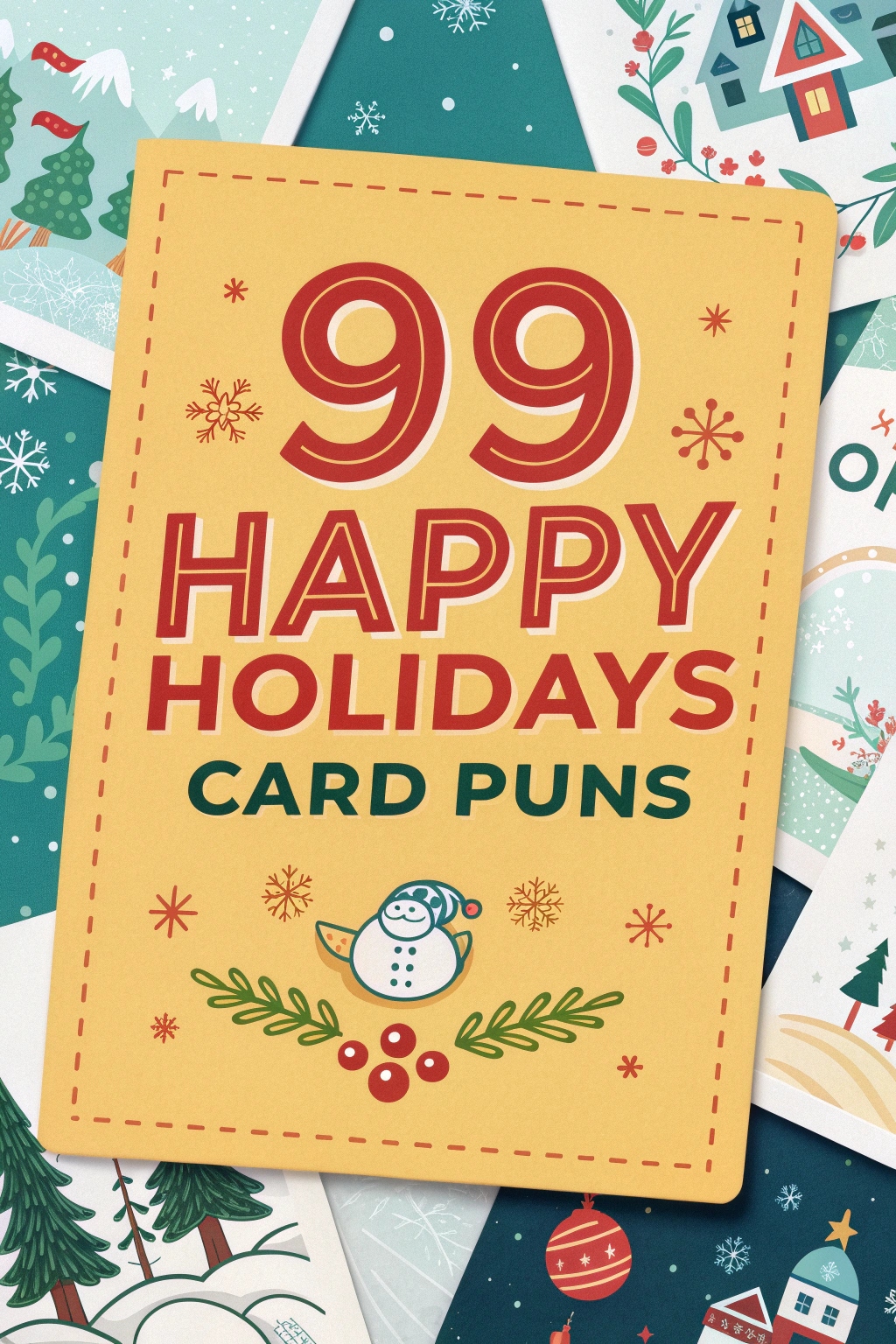 Happy Holidays Card Puns